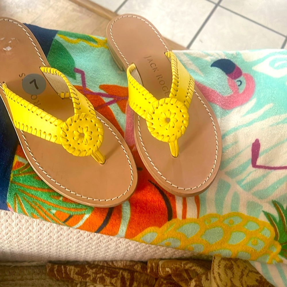 JACK ROGERS LEATHER SANDAL🎊PRICE DROP🎊